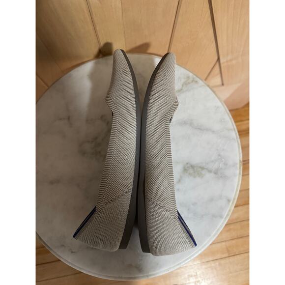 Rothy's | The Point Flats Light Gray Slip Ons | Size 10 - Picture 8 of 11